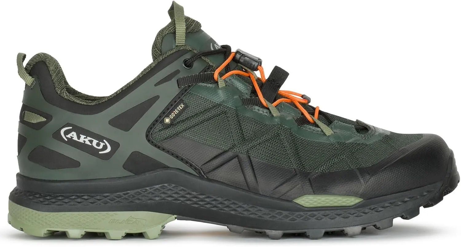 AKU Men's Rocket DFS GTX Hiking Lightweight Waterproof Breathable Laced Low Shoes for Easy, Moderate & Rugged Trails
