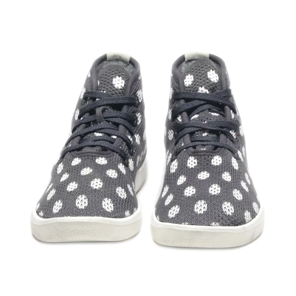 Allbirds Tree Toppers High-Top Sneakers Fabric Black Colour For Women