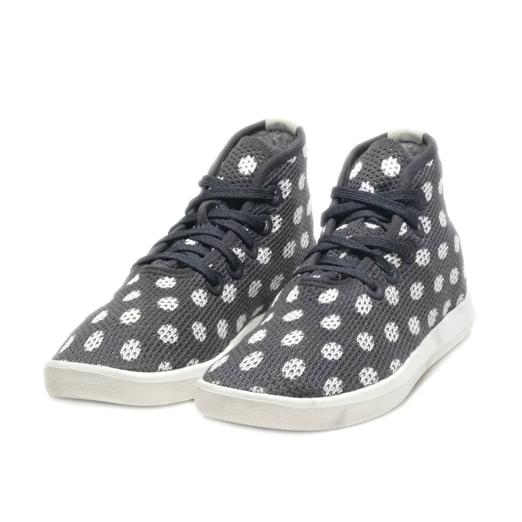 Allbirds Tree Toppers High-Top Sneakers Fabric Black Colour For Women