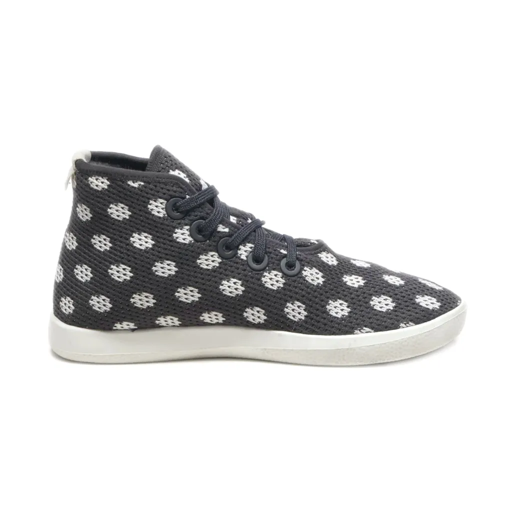Allbirds Tree Toppers High-Top Sneakers Fabric Black Colour For Women