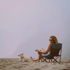 ALPHA CAMP Oversized Portable Camping Chair ALPHA CAMP Oversized Portable Camping Chair