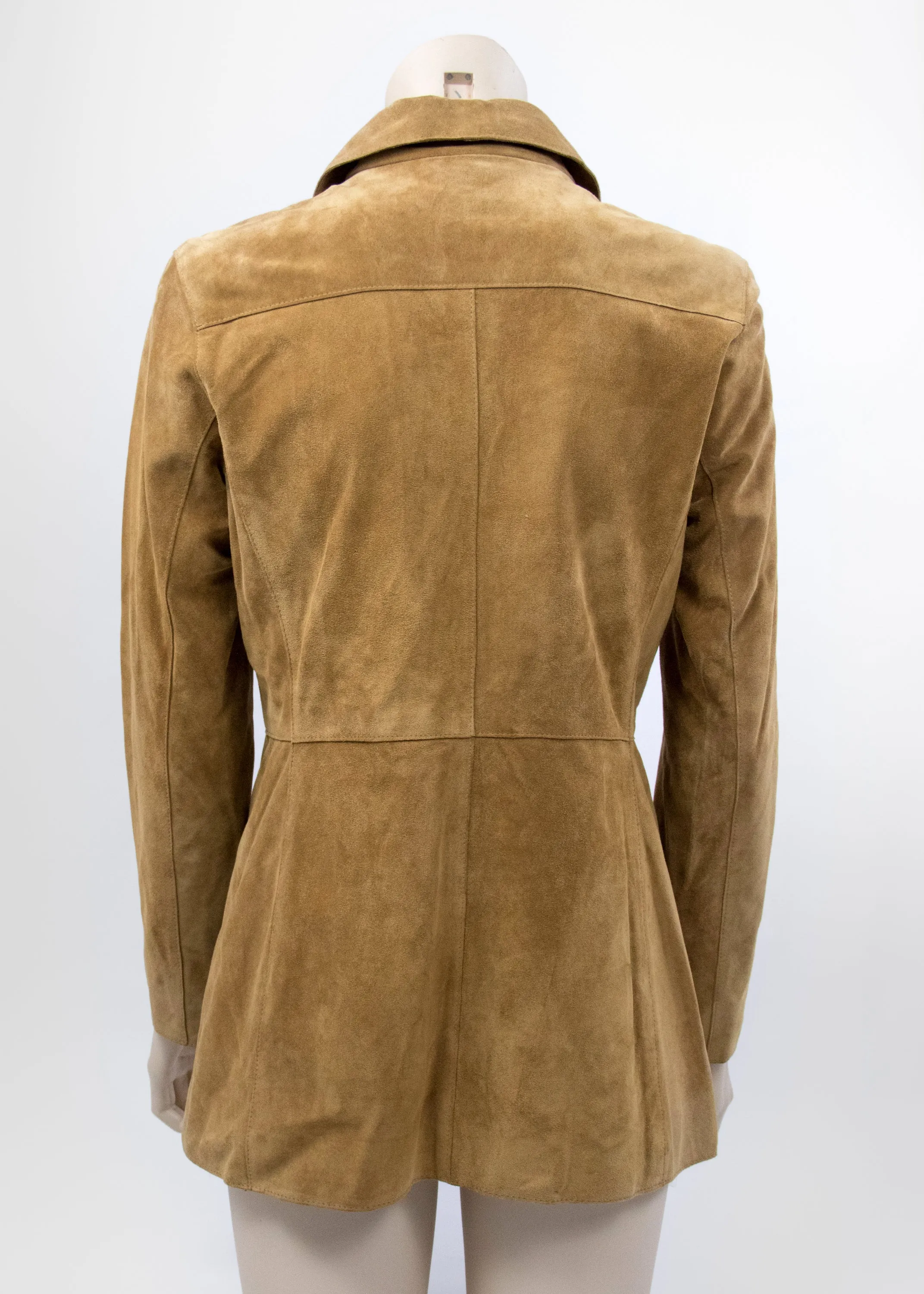 Andrew Marc New York Brown Suede Jacket, SIZE XS