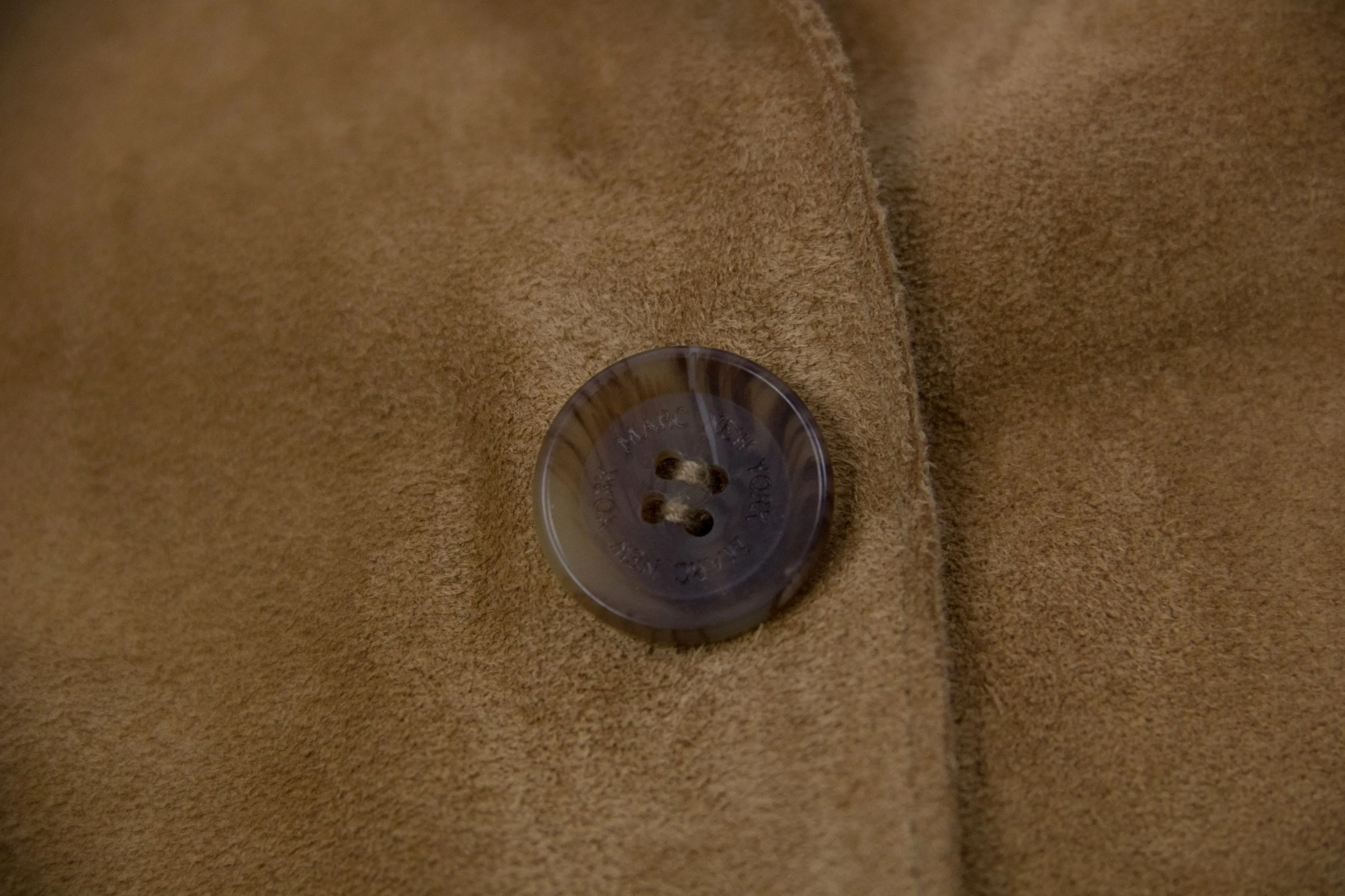 Andrew Marc New York Brown Suede Jacket, SIZE XS