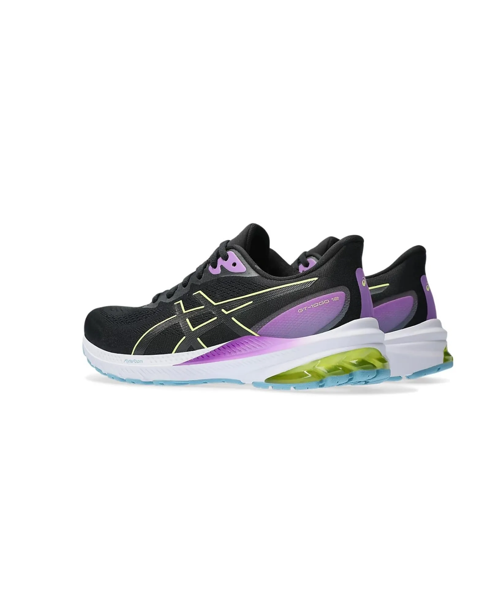 ASICS Lightweight Supportive Running Shoes with Soft Cushioning in Black - 7 US
