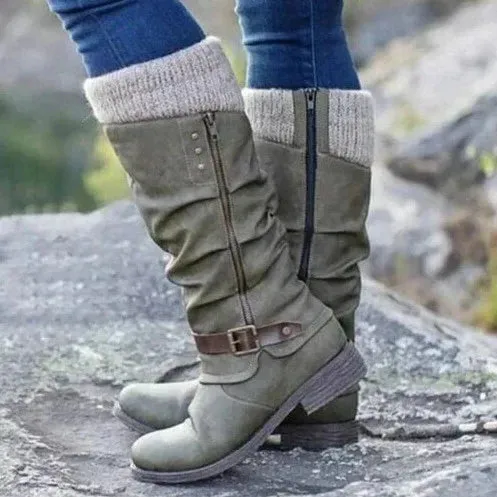 Ava - Comfortable High Boots