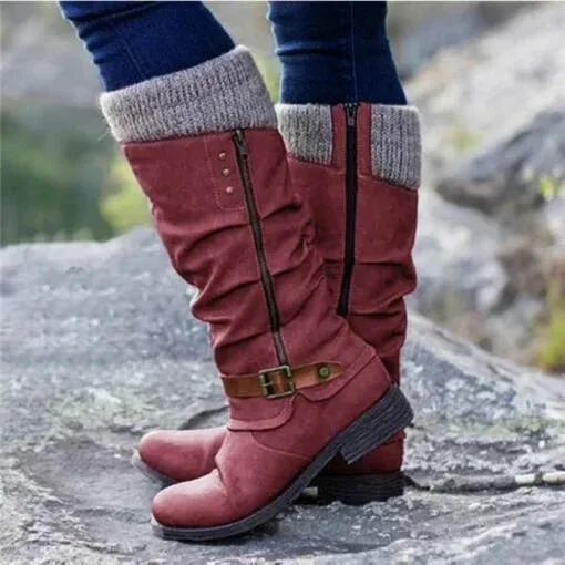 Ava - Comfortable High Boots