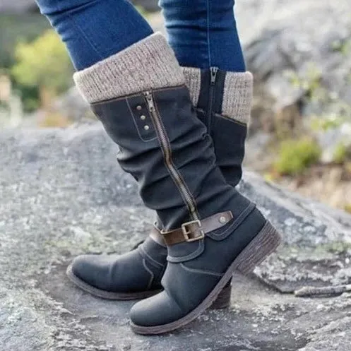 Ava - Comfortable High Boots