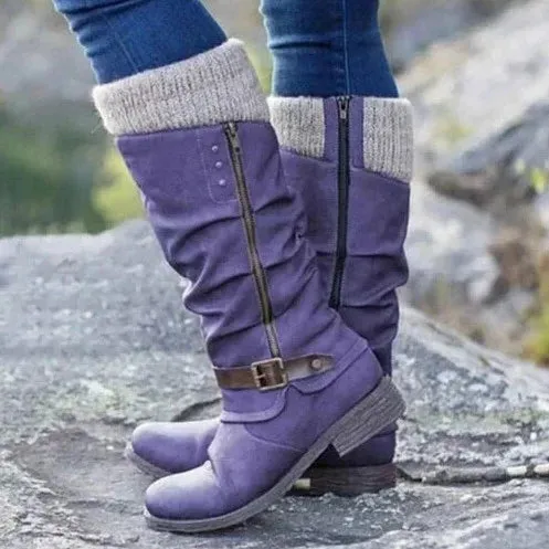Ava - Comfortable High Boots