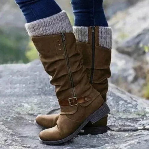 Ava - Comfortable High Boots