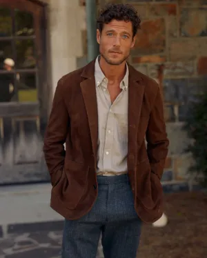 Billy Reid Rivermont Suede Jacket