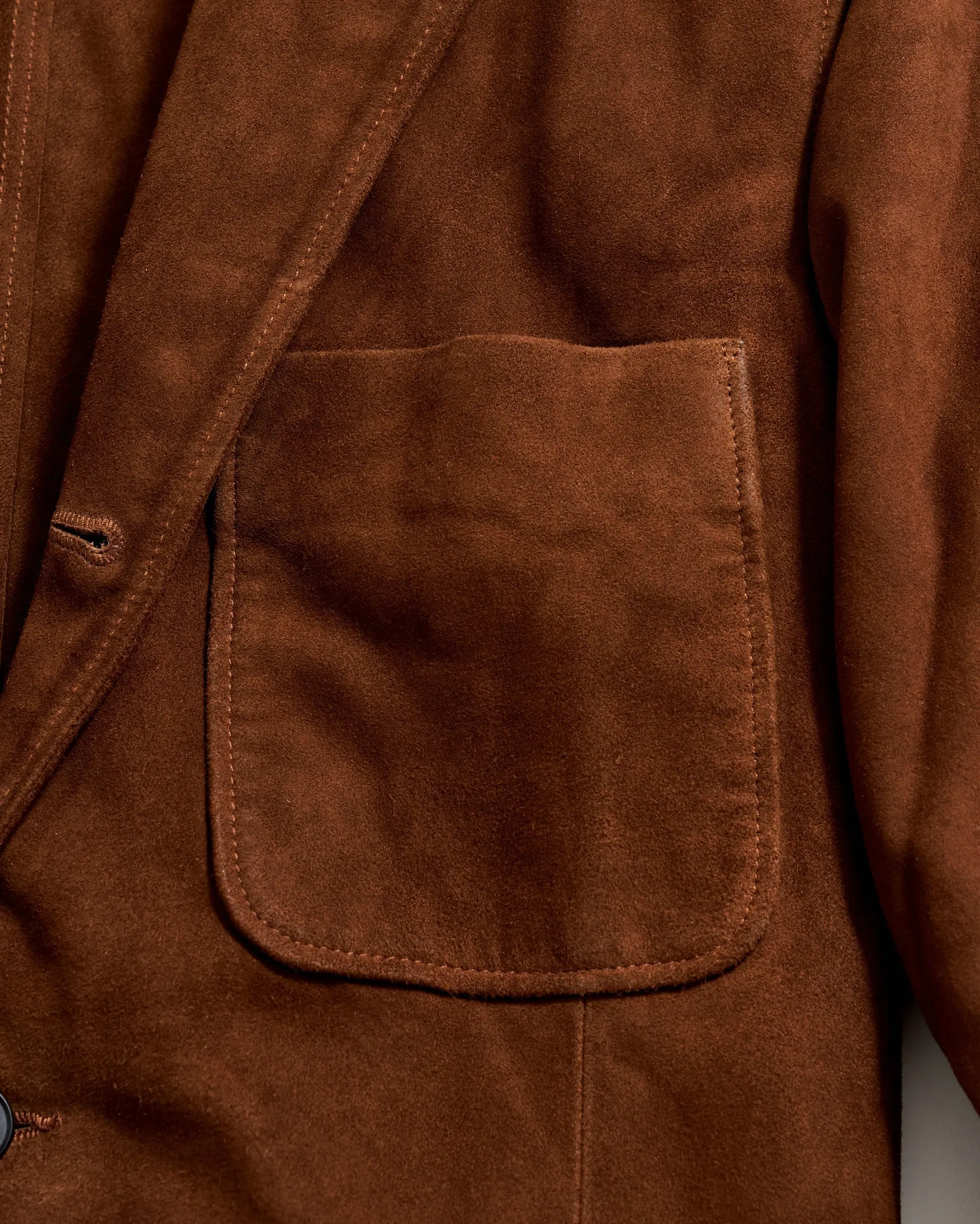Billy Reid Rivermont Suede Jacket