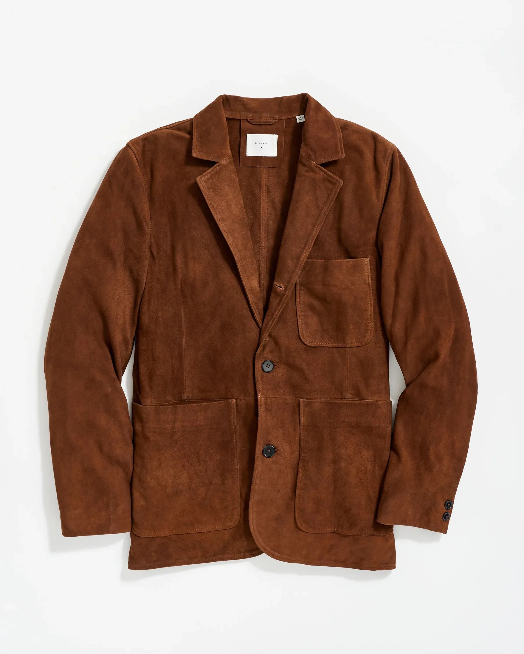 Billy Reid Rivermont Suede Jacket