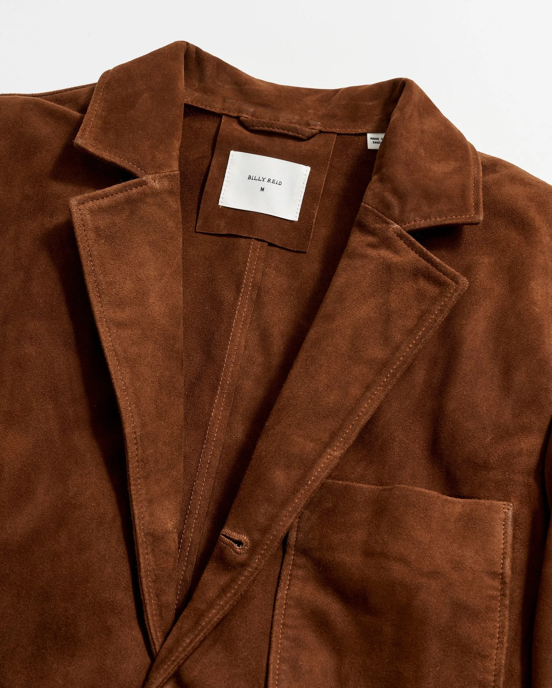 Billy Reid Rivermont Suede Jacket