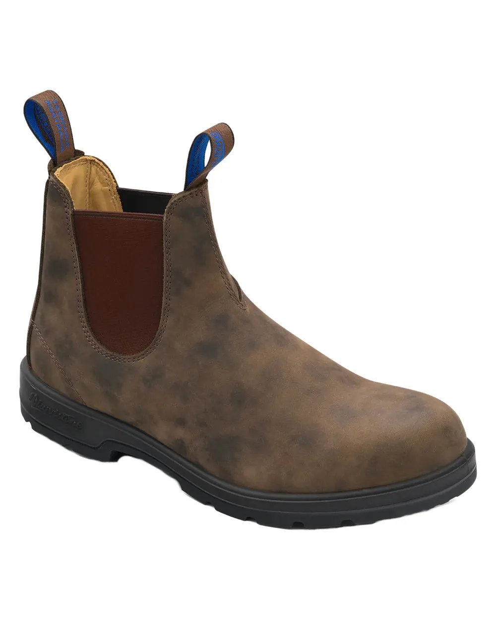 Blundstone 584 Waterproof Rustic Brown Leather Chelsea Boots