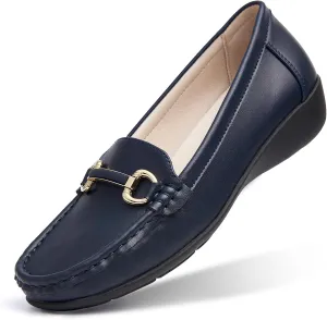 Cestfini Womens Slip-on Loafers Casual Work Shoes