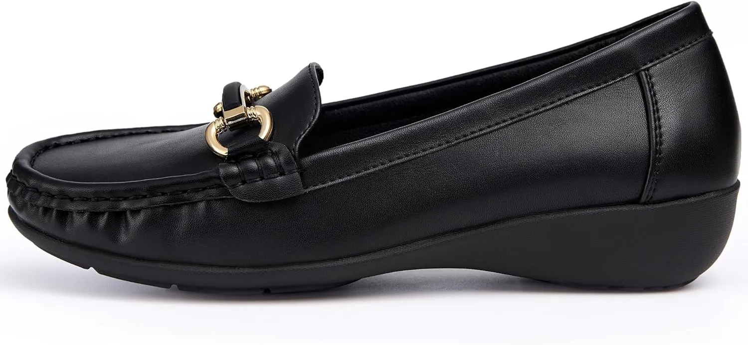 Cestfini Womens Slip-on Loafers Casual Work Shoes