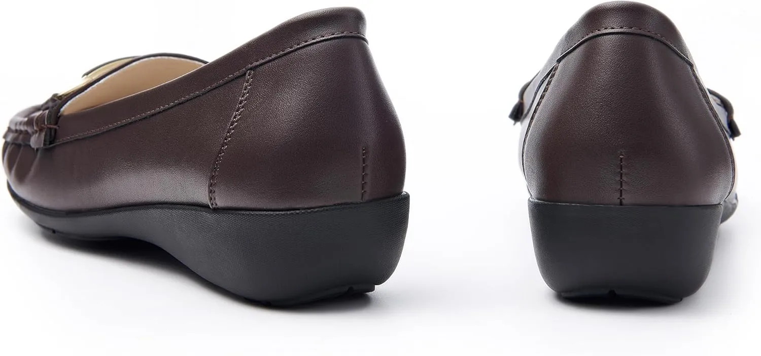 Cestfini Womens Slip-on Loafers Casual Work Shoes