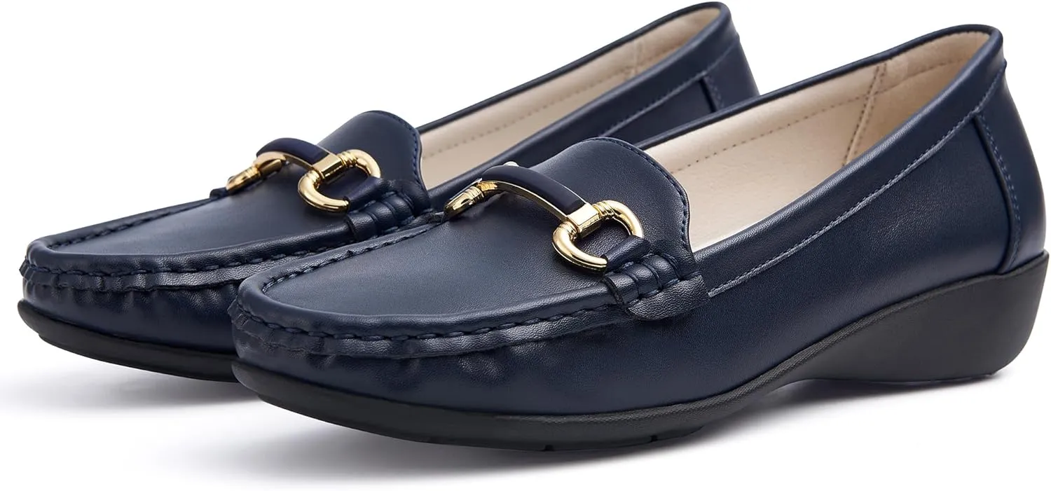 Cestfini Womens Slip-on Loafers Casual Work Shoes