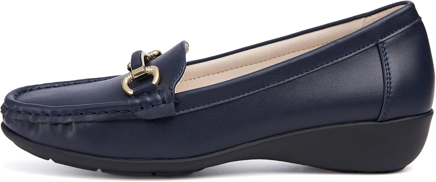 Cestfini Womens Slip-on Loafers Casual Work Shoes