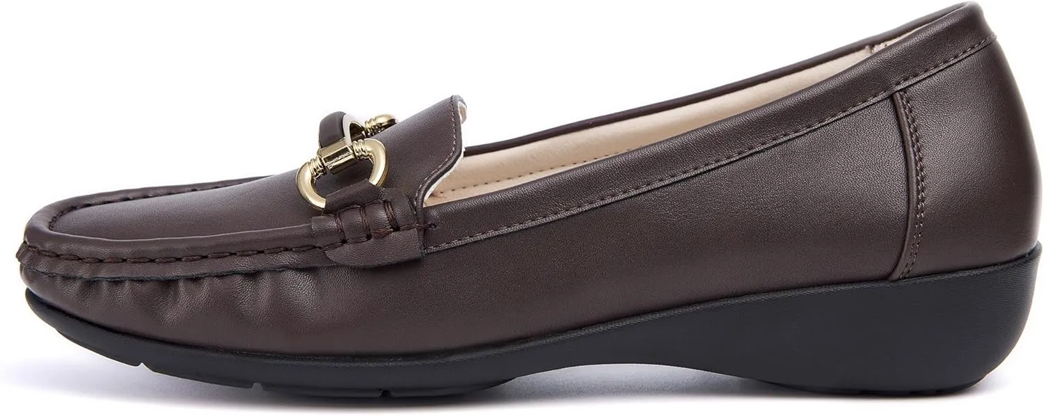 Cestfini Womens Slip-on Loafers Casual Work Shoes