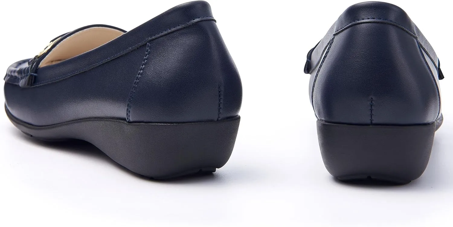 Cestfini Womens Slip-on Loafers Casual Work Shoes