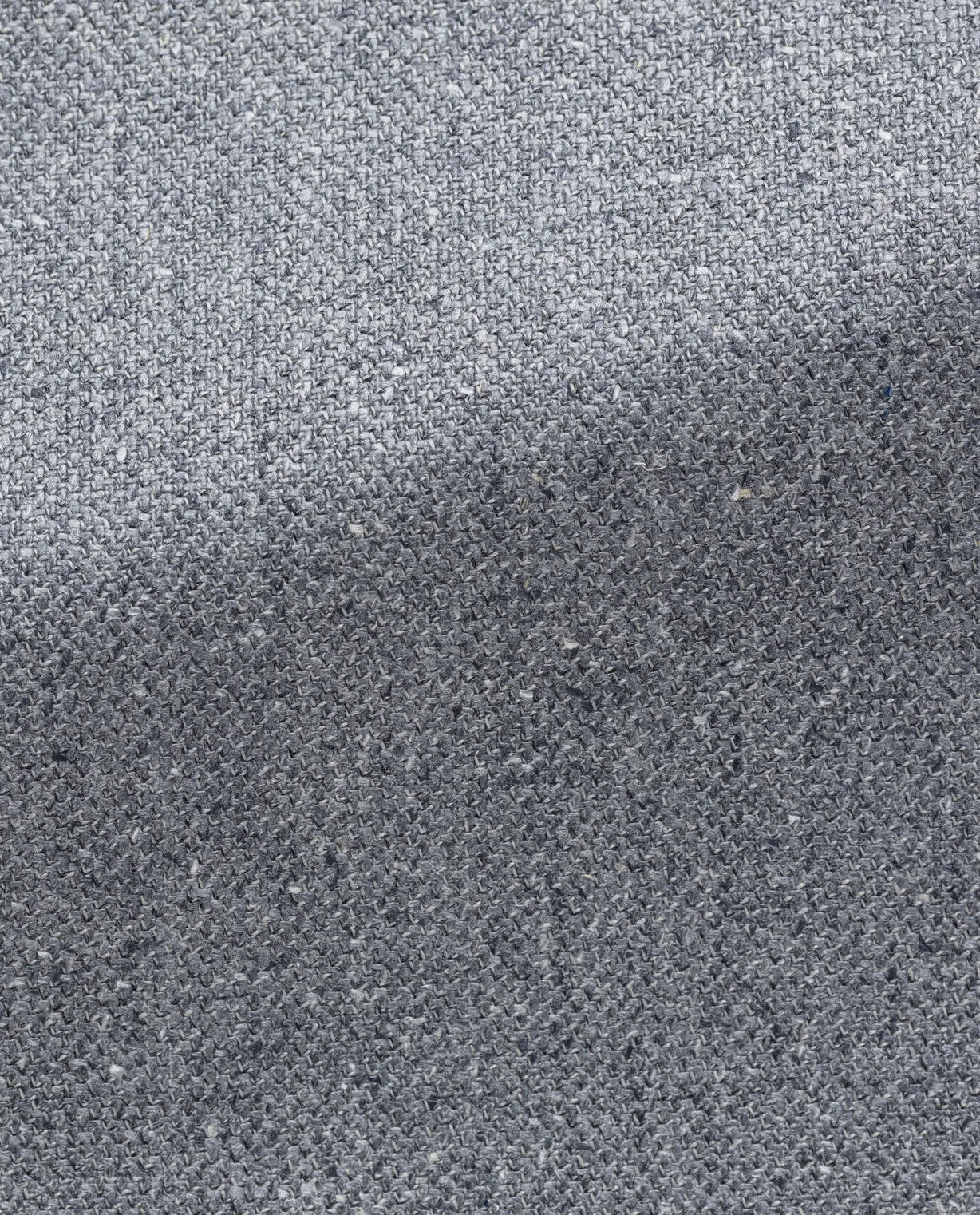 Di Pray Light Grey Melange Silk & Wool Basketweave