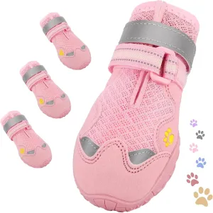 Dog Shoes, FISHOAKY Dog Shoes for Large Dogs)