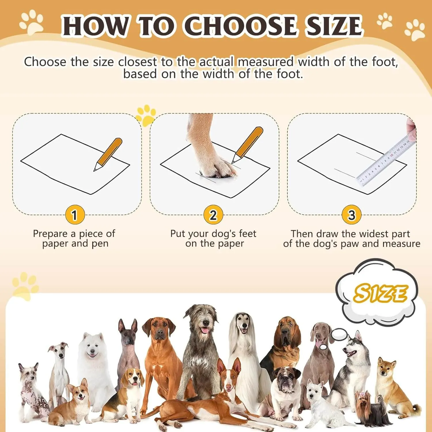 Dog Shoes, FISHOAKY Dog Shoes for Large Dogs)