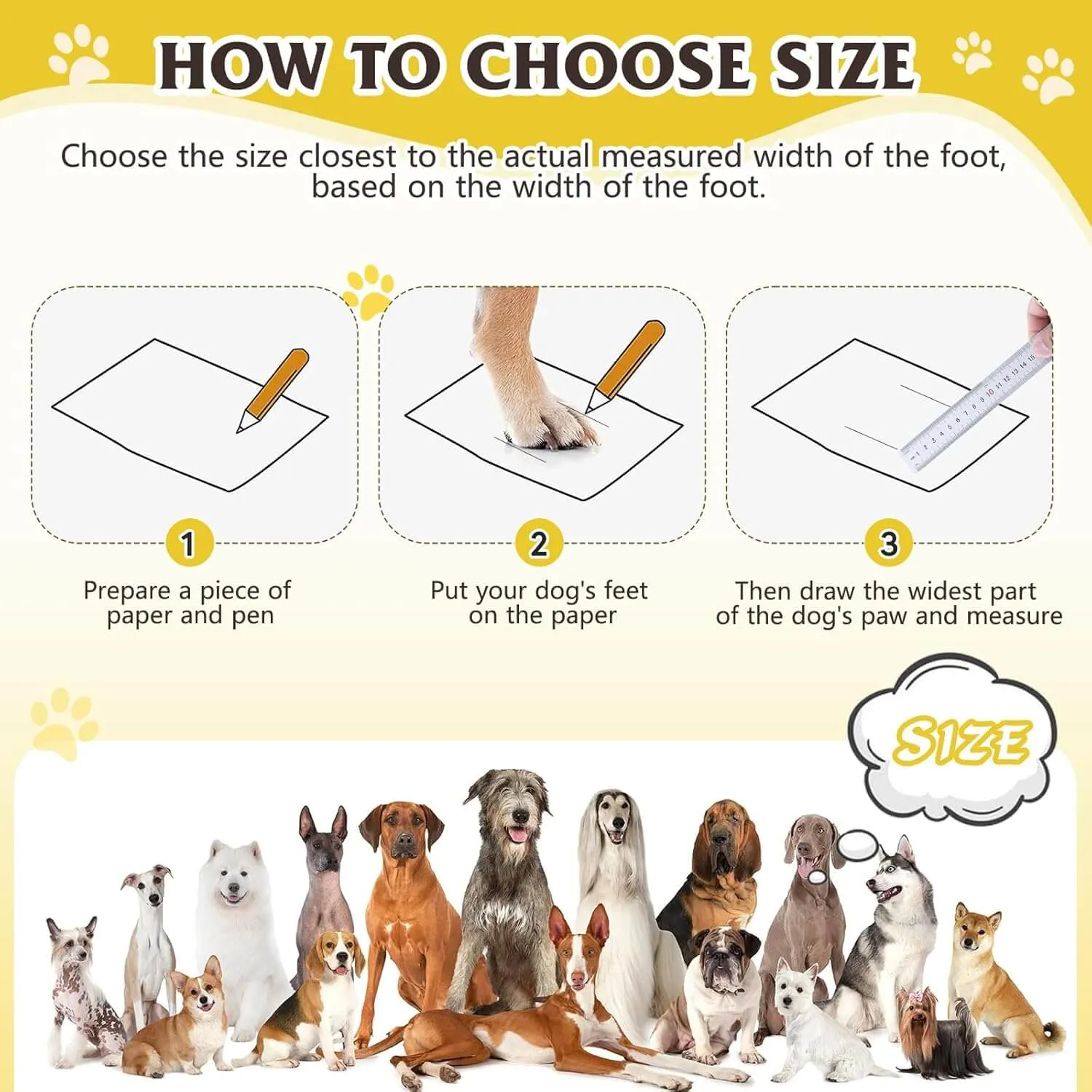 Dog Shoes, FISHOAKY Dog Shoes for Large Dogs)
