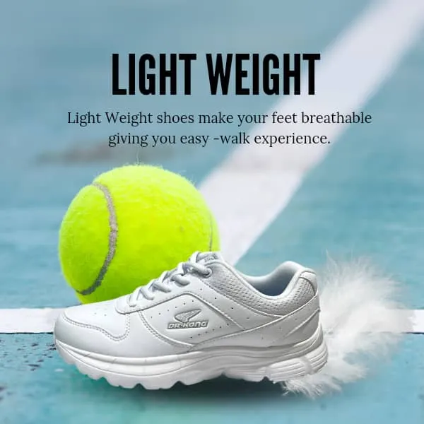 DR.KONG HEALTH SCHOOL SHOES (WHITE) DK-C7200035-WHT(RP : $129)