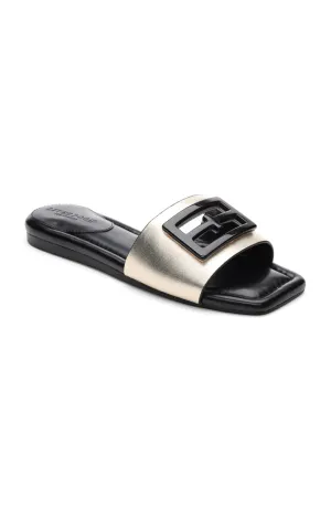 Dunbar Logo Medallion Sandals -Liverpool Los Angeles Style 754021