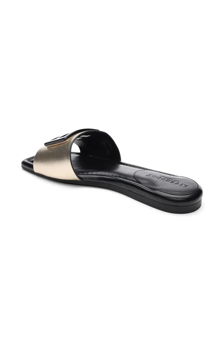 Dunbar Logo Medallion Sandals -Liverpool Los Angeles Style 754021