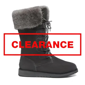 Ellena Lace Up Sheepskin Boots