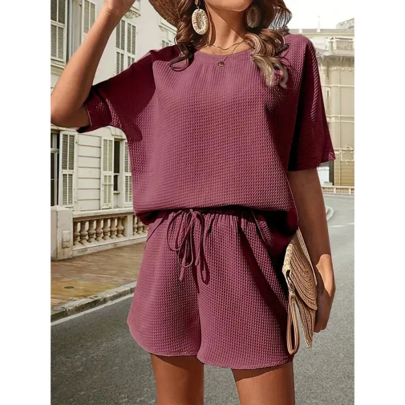Evanna™ | Soft Textured Knit Matching Set