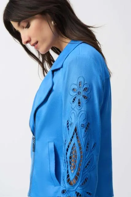 Foiled Faux Suede JacketFoiled Faux Suede Jacket