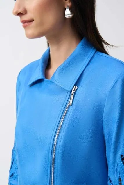 Foiled Faux Suede JacketFoiled Faux Suede Jacket