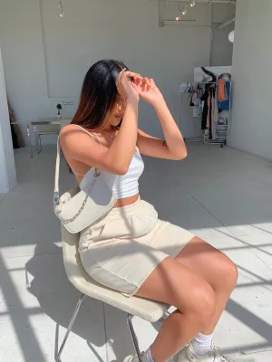 jayda shorts (IVORY/CREAM)
