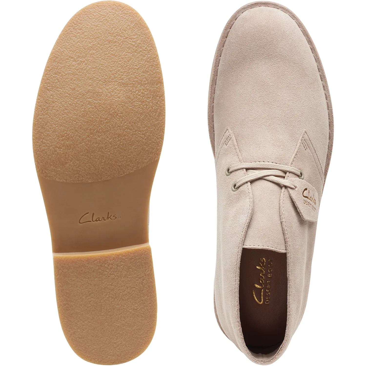 Men's Clarks Desert Boot Evo Sand Suede