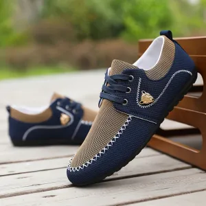 Men's Elegant Canvas Sneakers | Comfortable EVA Insole