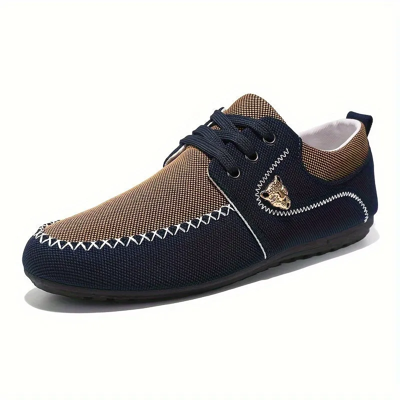 Men's Elegant Canvas Sneakers | Comfortable EVA Insole