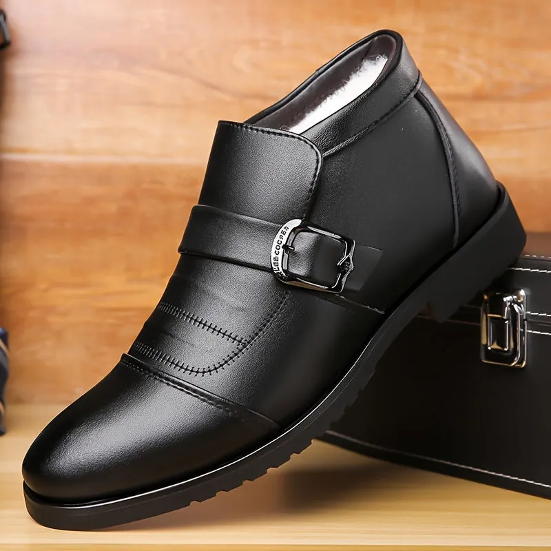 Mens Luxurious Slip-Resistant   Stylish Durable Ankle Boots