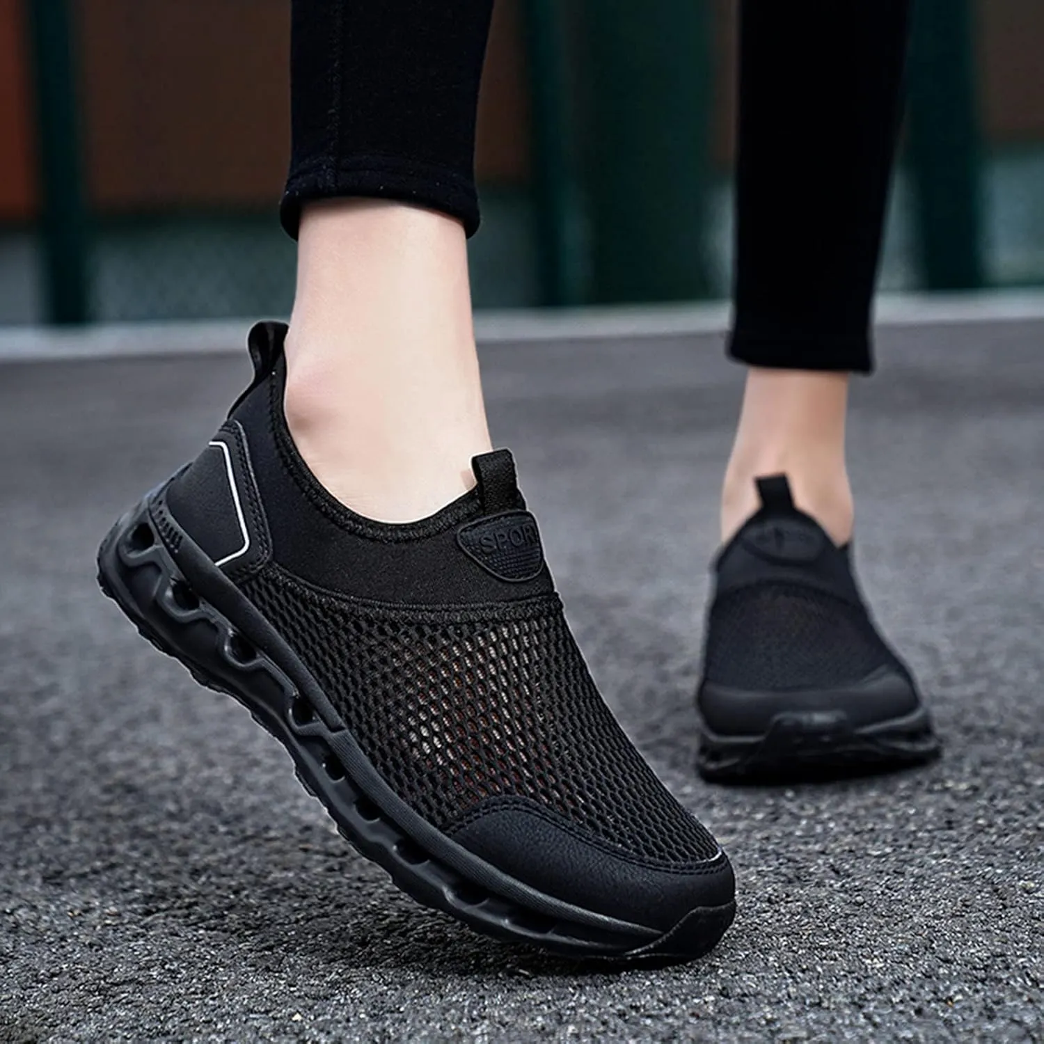 Men's Non Slip Barefoot Minimalist Shoes Breathable Casual Comfortable Walking Sneaker Memory Foam Hiking Shoes