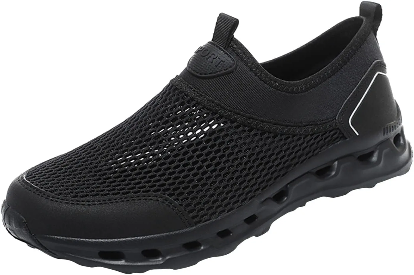 Men's Non Slip Barefoot Minimalist Shoes Breathable Casual Comfortable Walking Sneaker Memory Foam Hiking Shoes