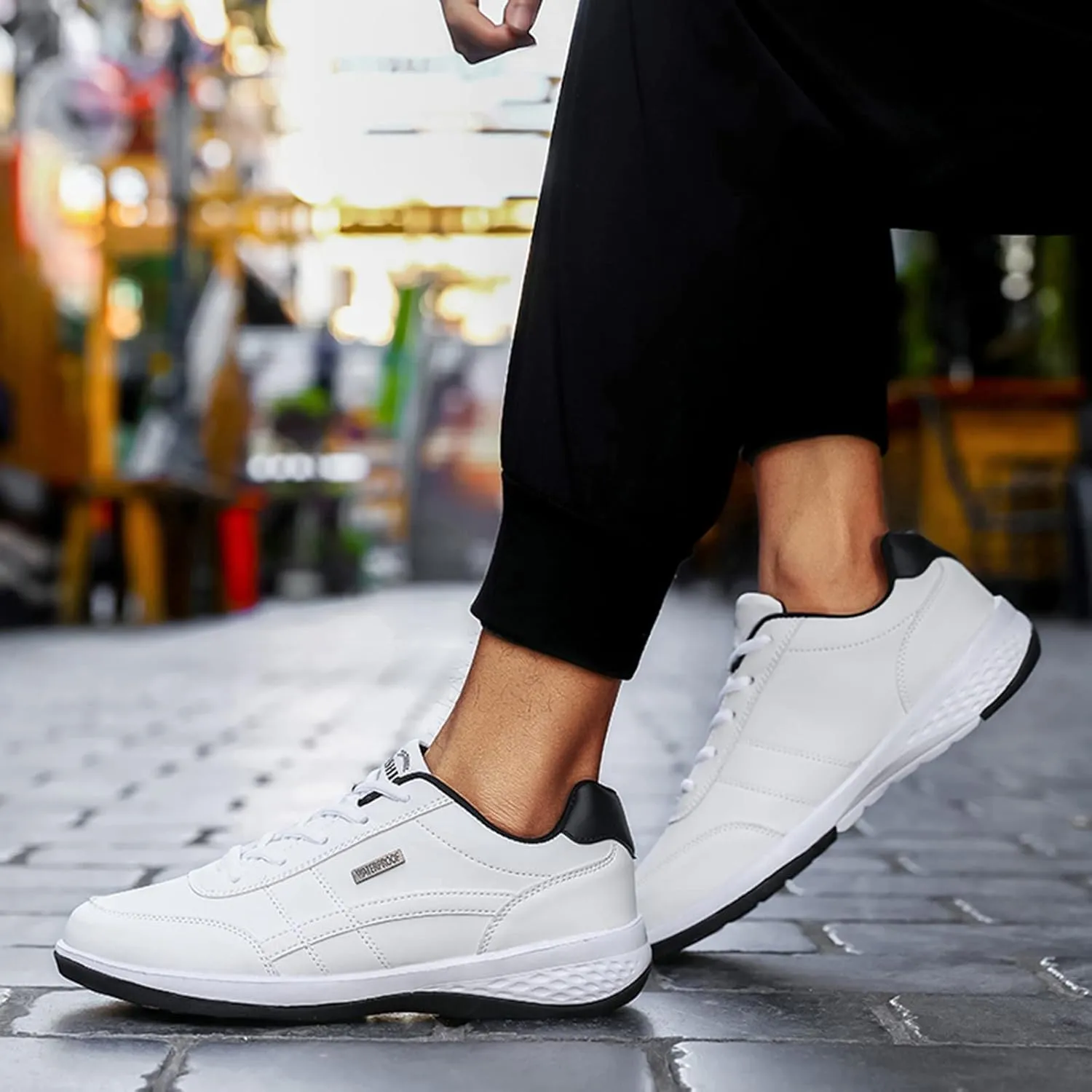 Men's Running Shoes Comfortable Walking Sneakers Workout Shoes Gym Tennis Shoes For Athletic Jogging