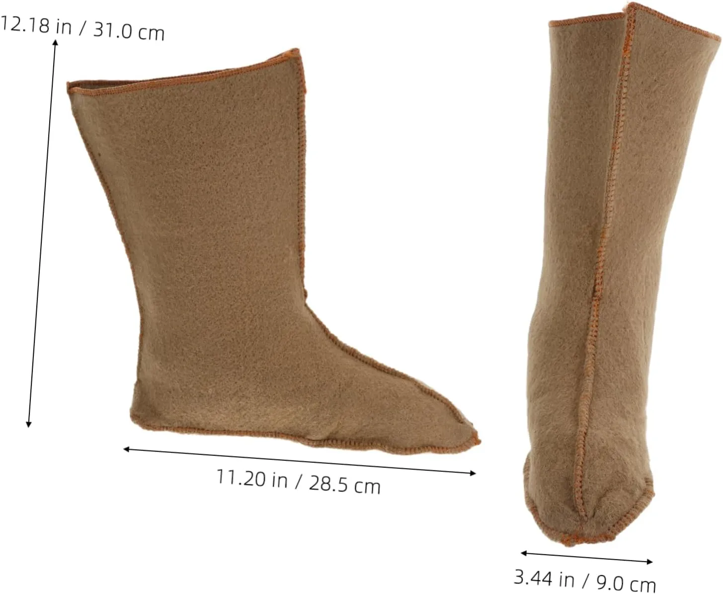 Men's Winter Boot Liner Insulated Thermal Socks for Waterproof Outdoor Adventures