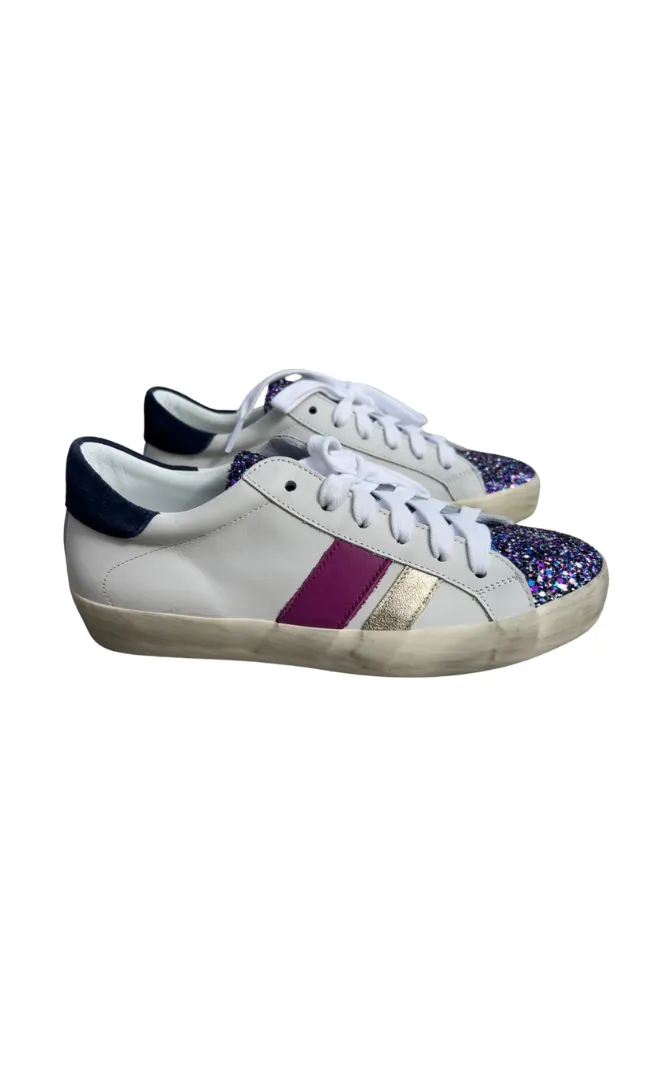 Michele Lopriore Nina Sneaker Purple Glitter