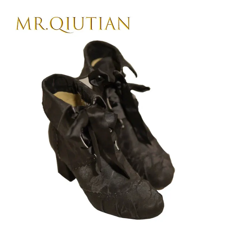 MR.Qiutian~Unknown Lady~Retro Lolita Shoes Round Head Boots for Autumn and Winter