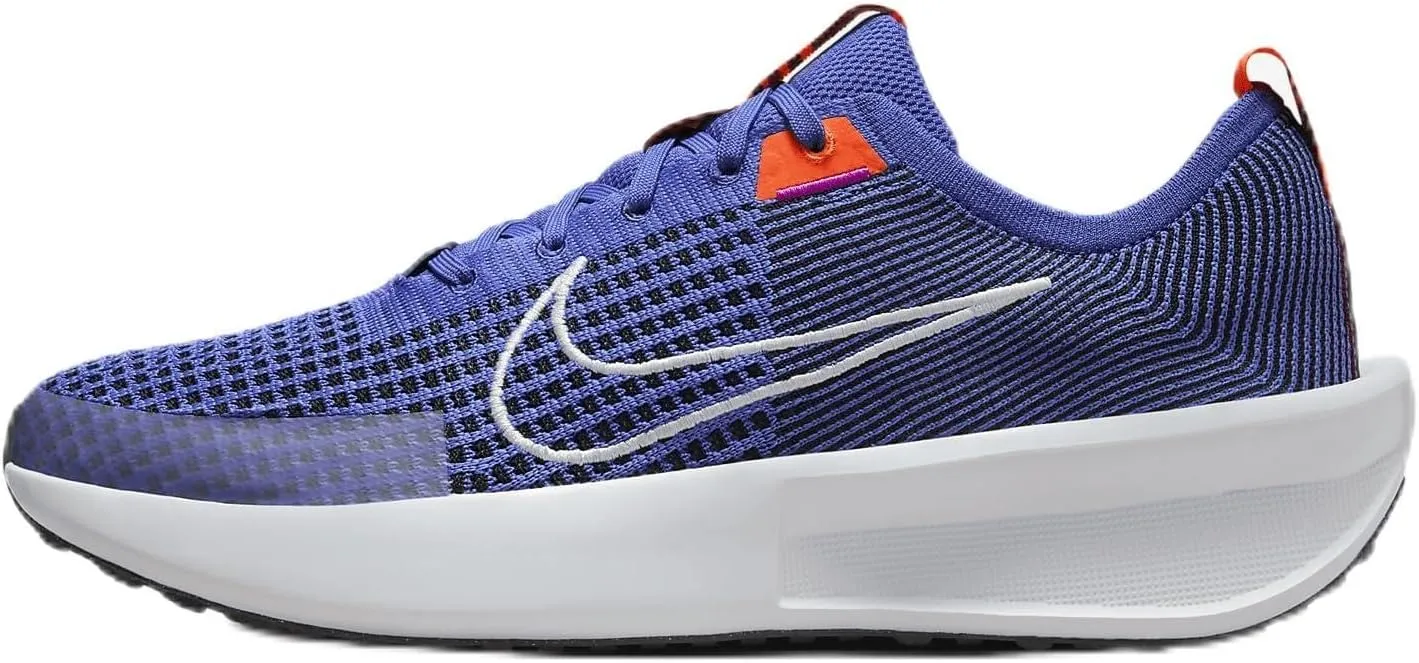 Nike Interact Run Men's Road Running Shoes (FD2291-404, Astronomy Blue/Hyper Crimson/Black/Pure Platinum) Size 8.5