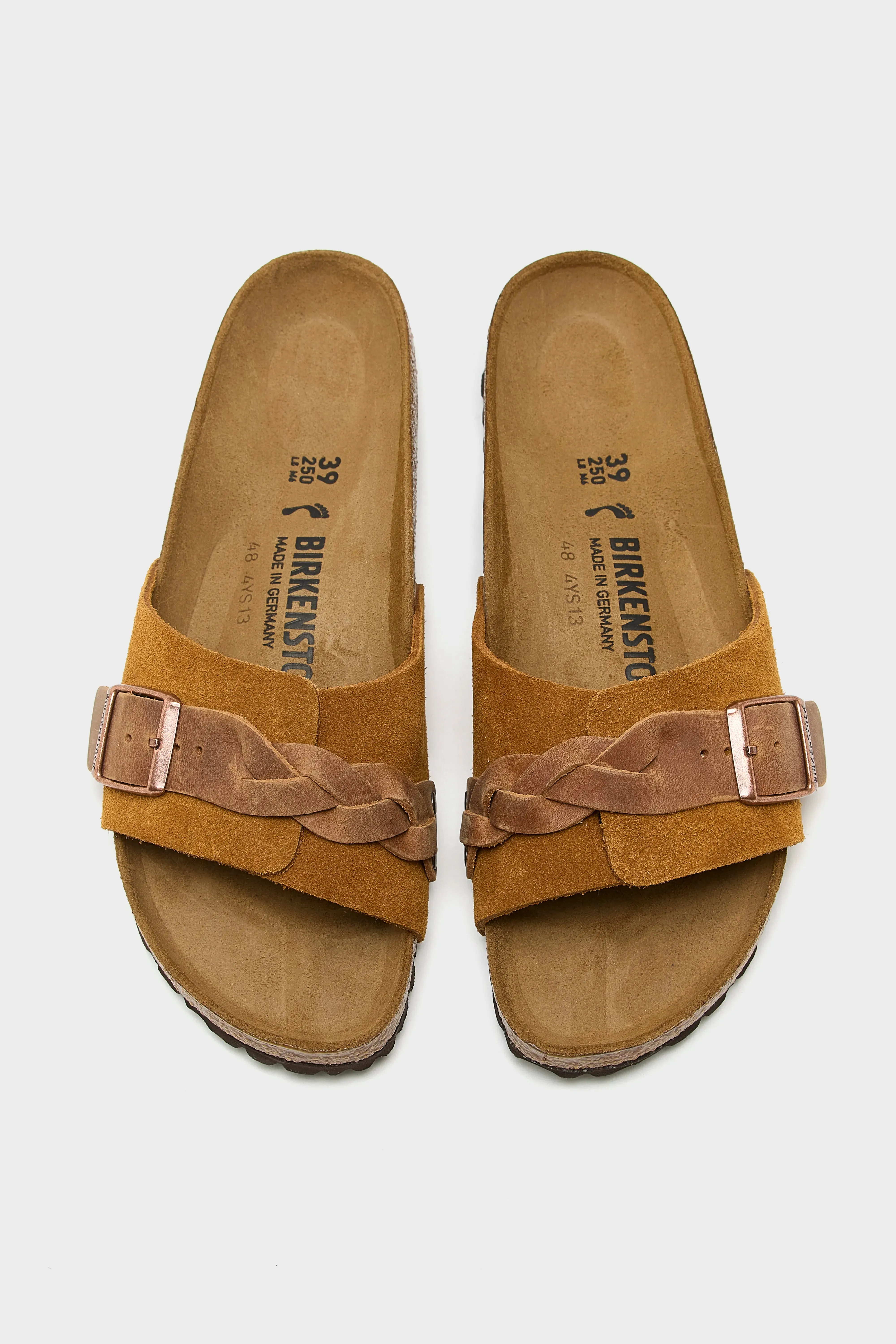 Oita Braided Suede for Women  (251 / W / BROWN)