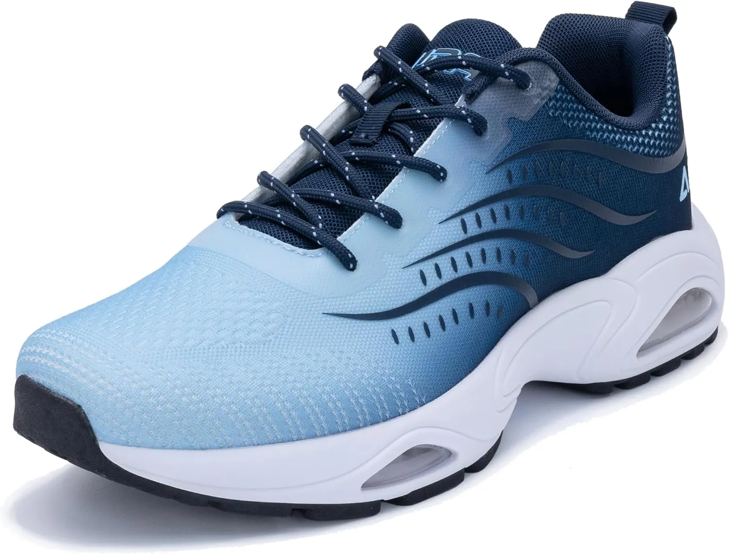 Quseek Mens Running Shoes Athletic Tennis Sneakers Air Arch Support Non Slip Lightweight Breathable for Gym Jogging Walking Sports Size 7-13